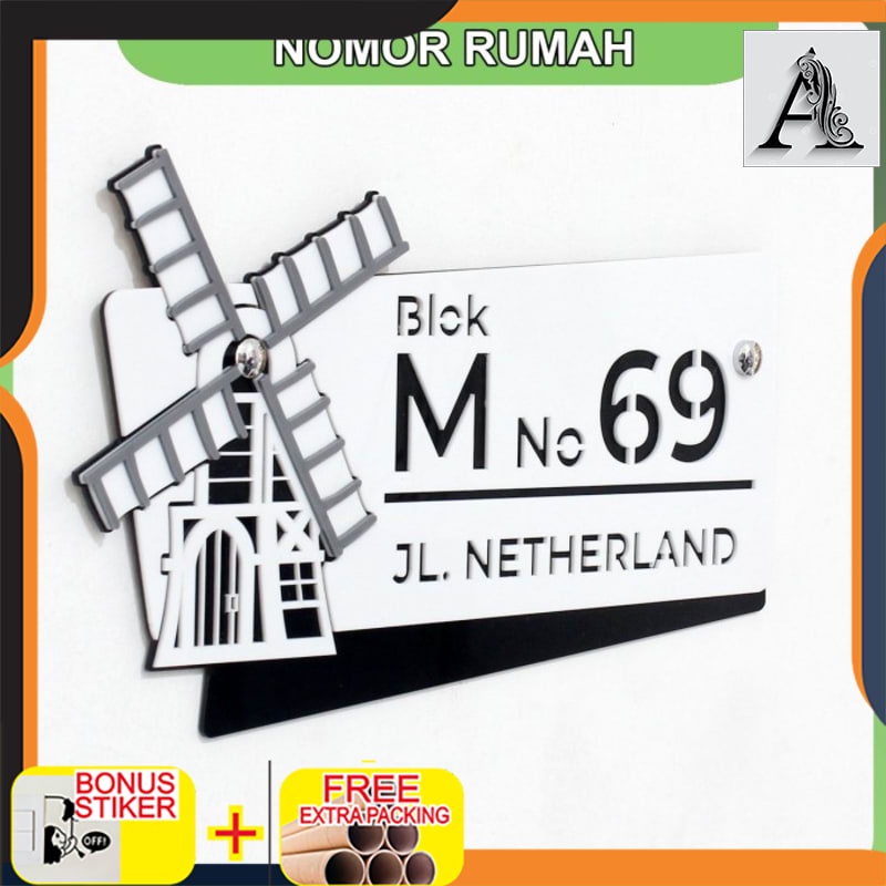 

Grosir Nomor Rumah Akrilik World Region NETHERLAND