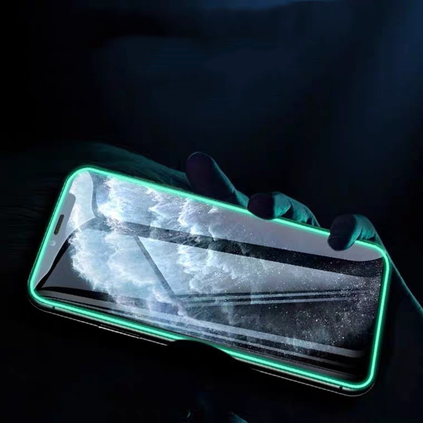 Tempered Glass GLOW IN THE DARK iPhone XS MAX / XR / X/XS Clear Tempered Glass