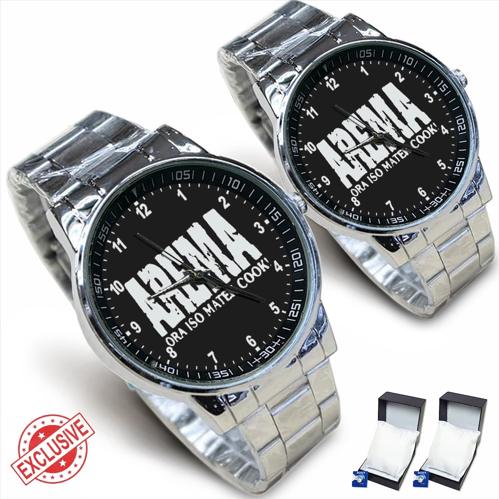 Jam Tangan Rantai Couple AREMA MALANG (Awesome)