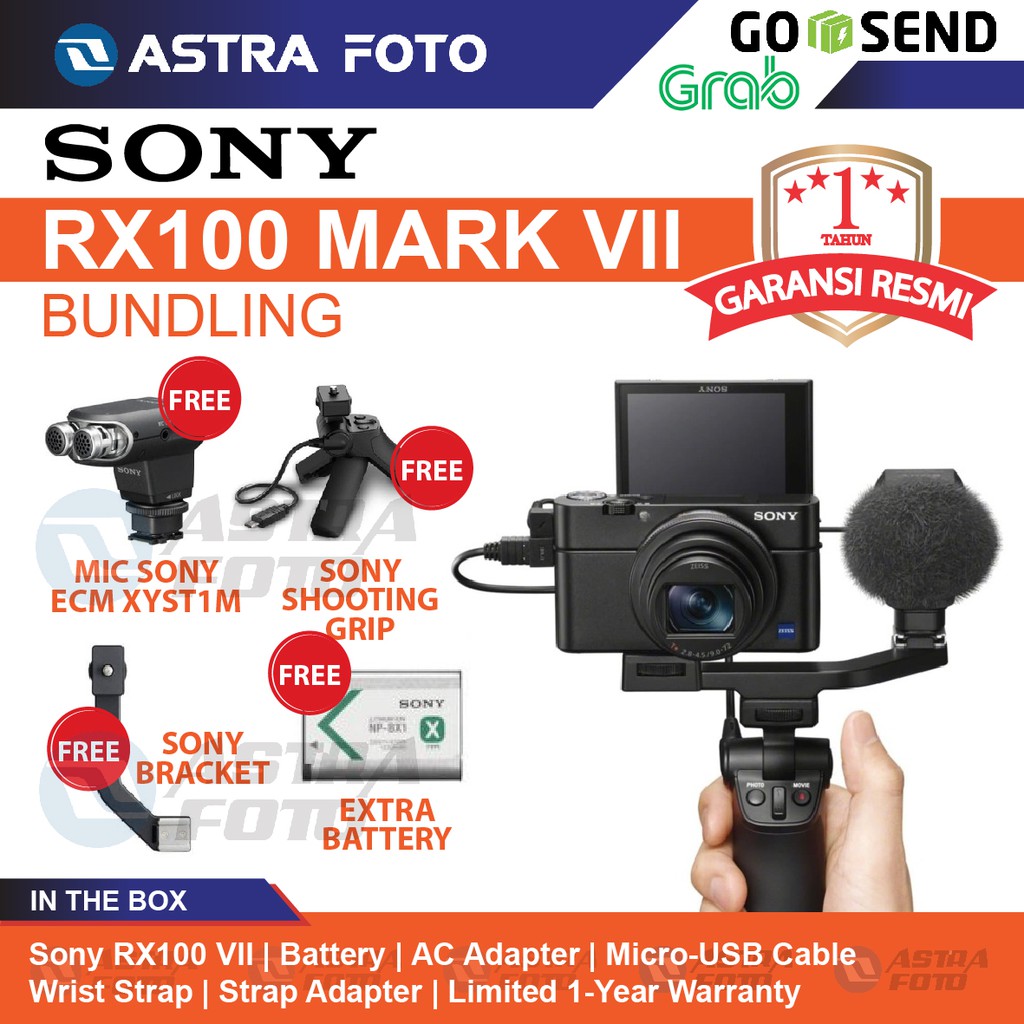 sony rx100 vii shooting grip kit