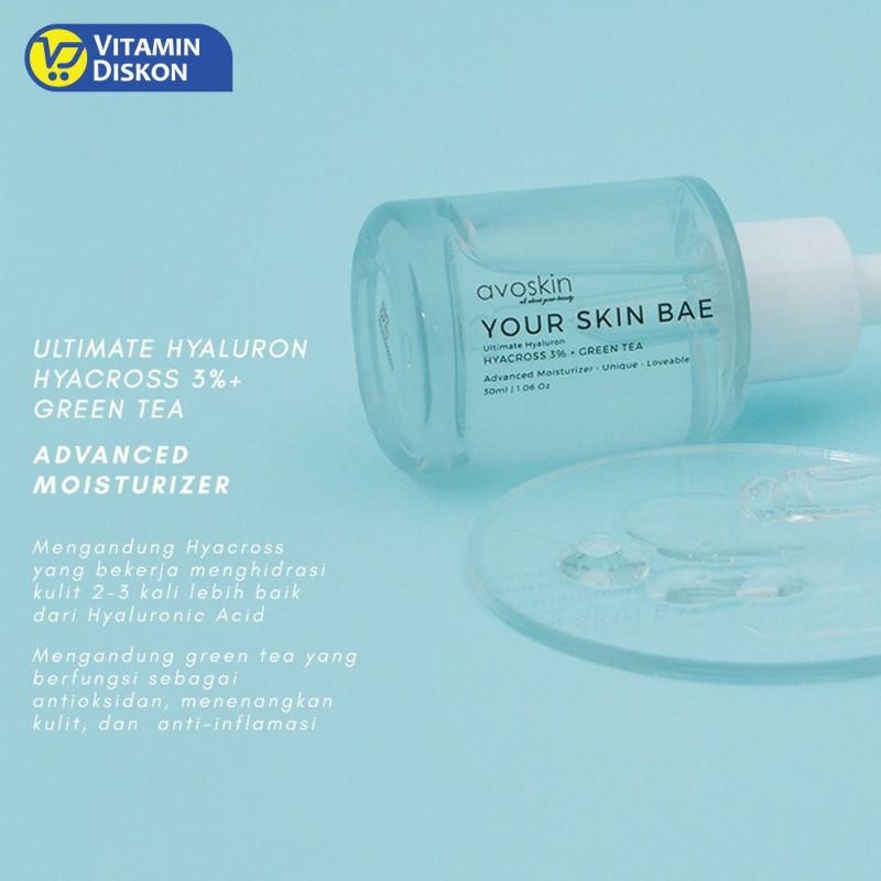 AVOSKIN SHARE YOUR SKIN BAE ALPHA ARBUTIN NIACINAMIDE SALICYL HYACROSS VIT C AZECLAIR PANTHENOL