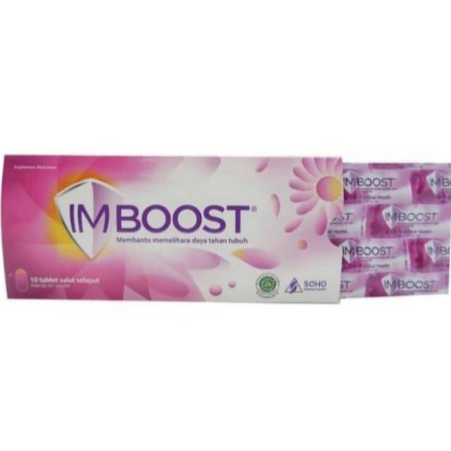 Imboost tablet (kemasan strip isi 10)