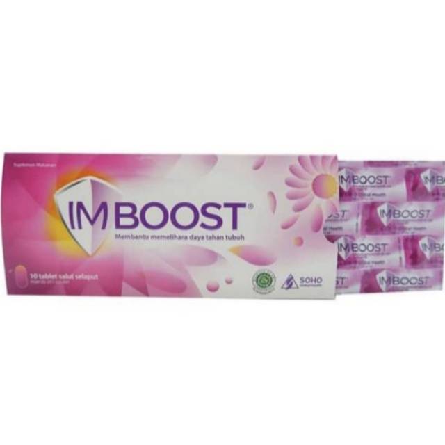 Imboost tablet (kemasan strip isi 10)