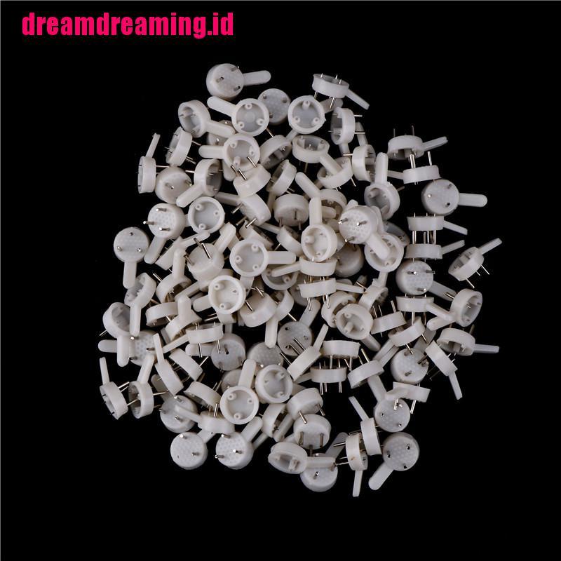 Dreamdreaming.id 100pcs / Set Klip Penjepit Frame Foto Gantung Dinding Tanpa Paku