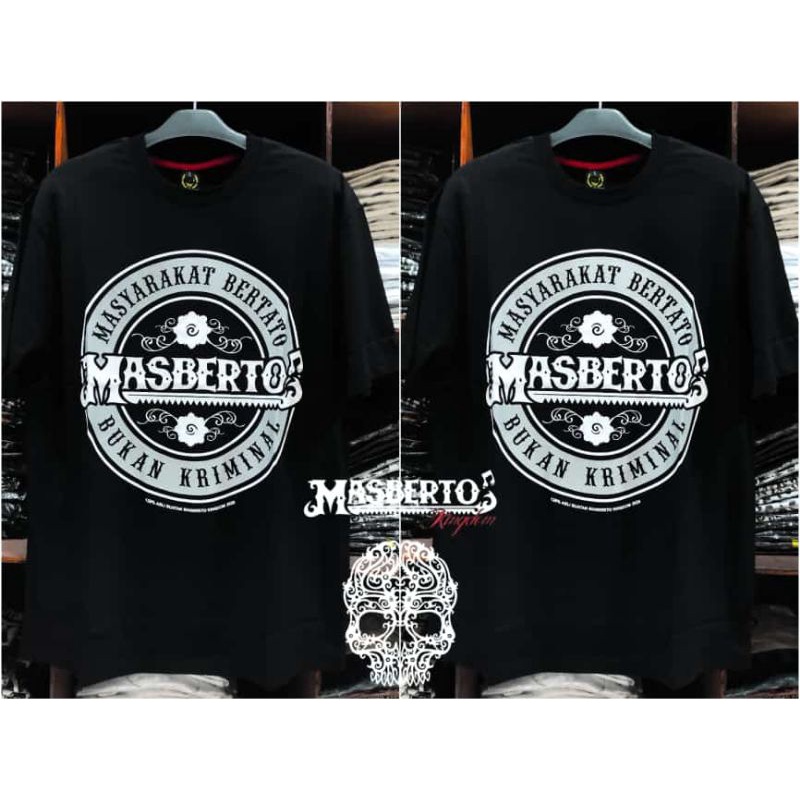 Kaos Masberto Original "Logo Bundar"