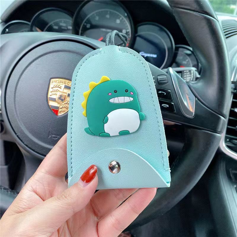 Tas Penyimpanan Kunci Mobil Motif Kartun Lucu