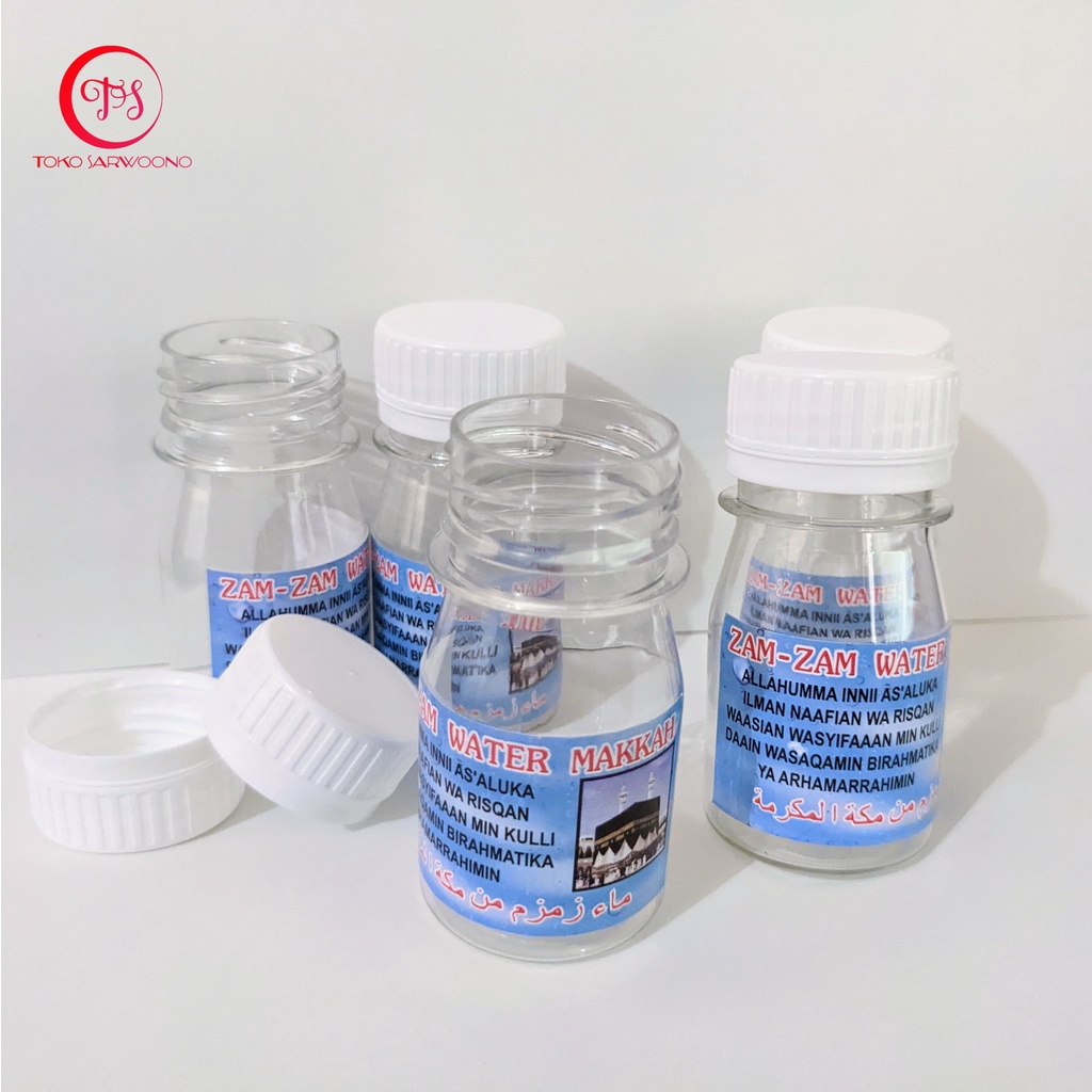 Botol Air Zamzam 50ml 1 pack isi 30 buah