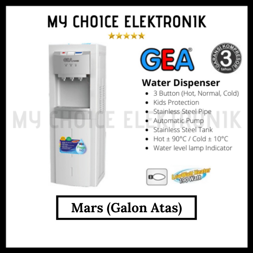 GEA Water Dispenser MARS