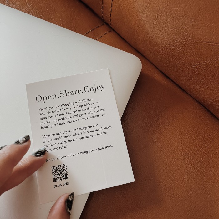 

B0621D Chauan Tea Share In Pack - Regular Series 054