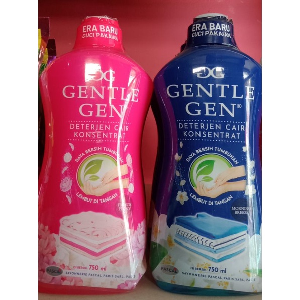Gentle Gen Deterjen Cair Konsentrat 750ml Pembersih Pakaian Cair