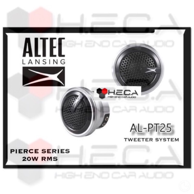 Tweeter ALTEC Lansing AL-PT25 Pierce Series Audio Mobil Twiter Speaker Dashboard