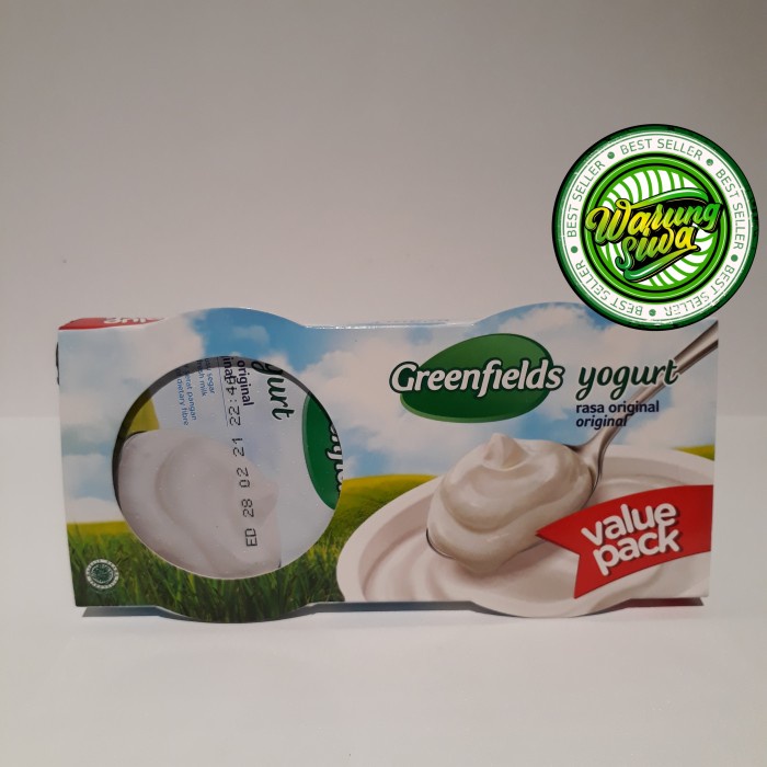 

greenfields yogurt original 2 x 125gr