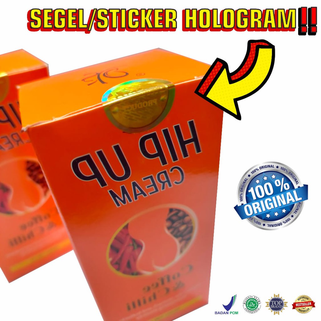Jual HIP UP CREAM ORIGINAL By. SYB Indonesia