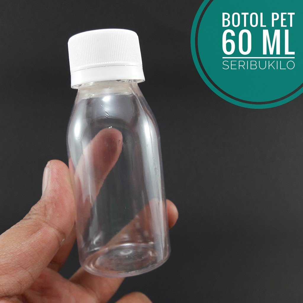 Botol Plastik 60 ml PET Shopee Indonesia