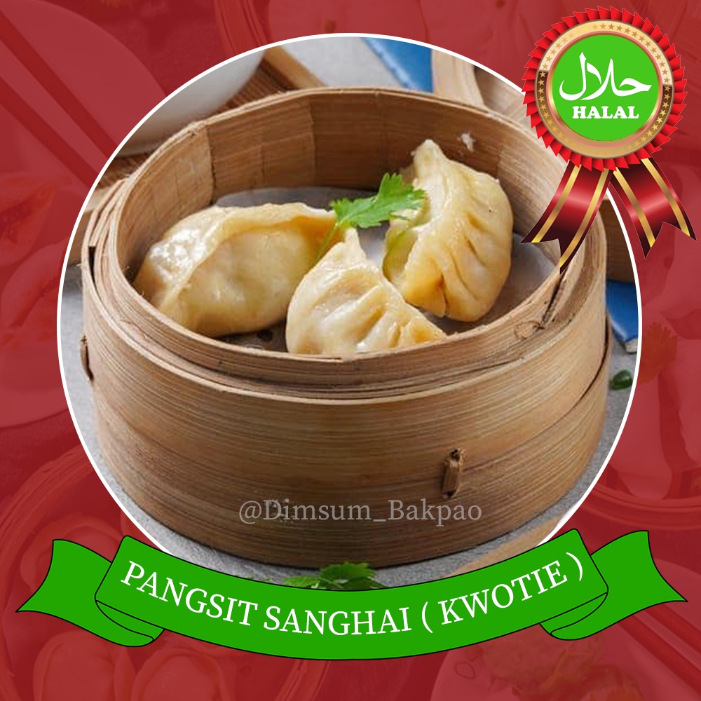 

Baru Dimsum Pangsit Shanghai isi 50pcs food Dimsum Kwotie paling gurih lezat - DIMSUM BAKPAO