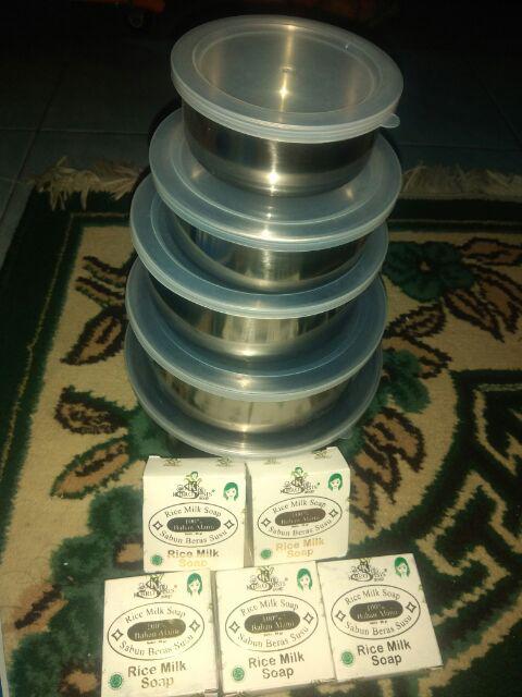 Rantang Susun 5 Stainless - Protect Fresh Box