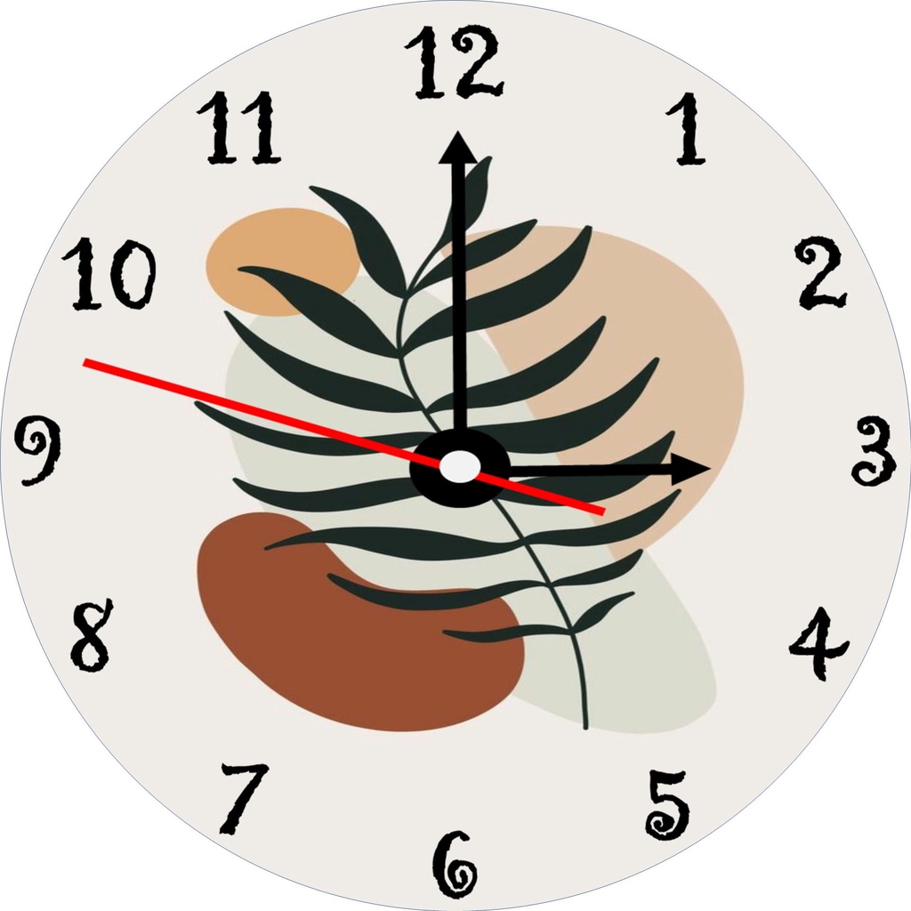 Jam Dinding Kayu Minimalis Aesthetic / Jam Dinding Vintage Unik-3
