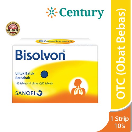 Jual Bisolvon Tablet 1 Strip (10 Tablet) / Batuk | Shopee Indonesia