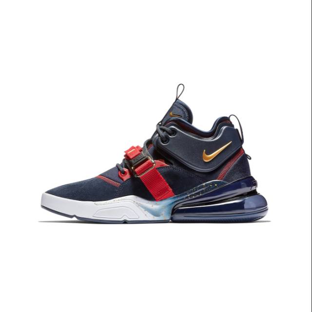 nike air force 270 grey orange