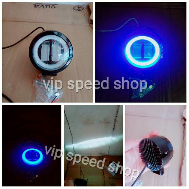 Lampu sorot daymaker bulat mini