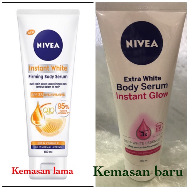 Cara Menggunakan Nivea Extra White Firming Body Serum