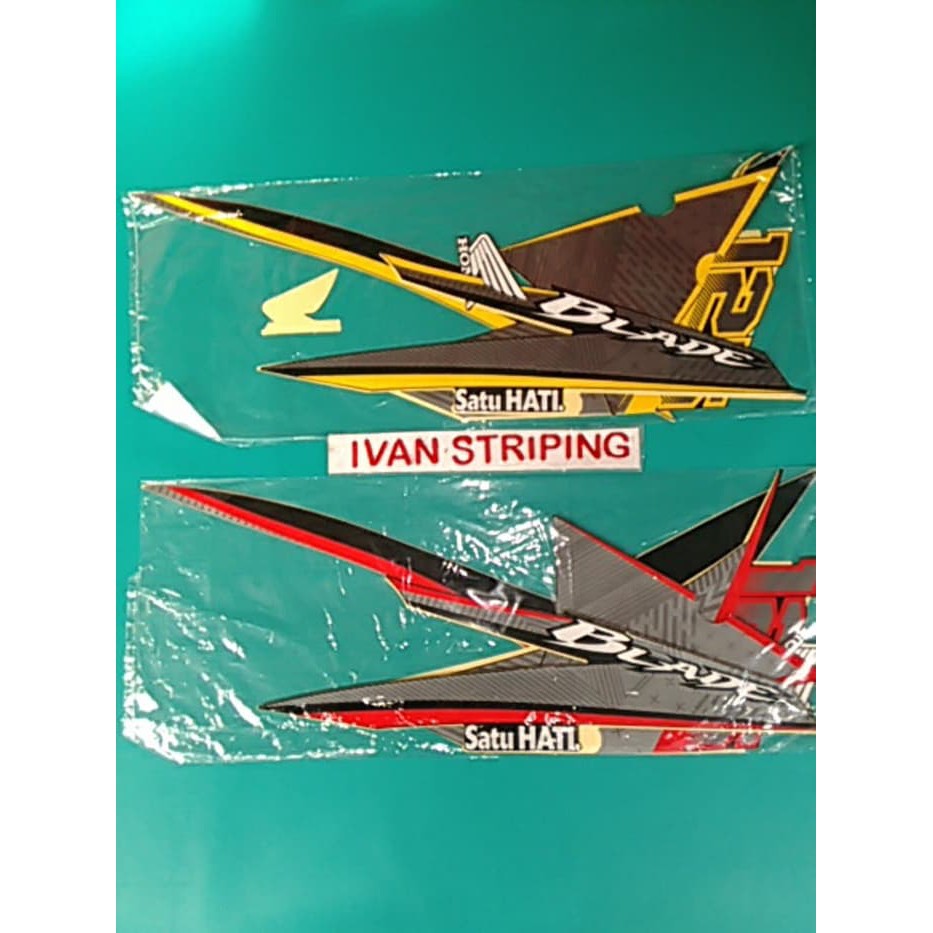 promo stiker / striping motor blade 125 fi 2015