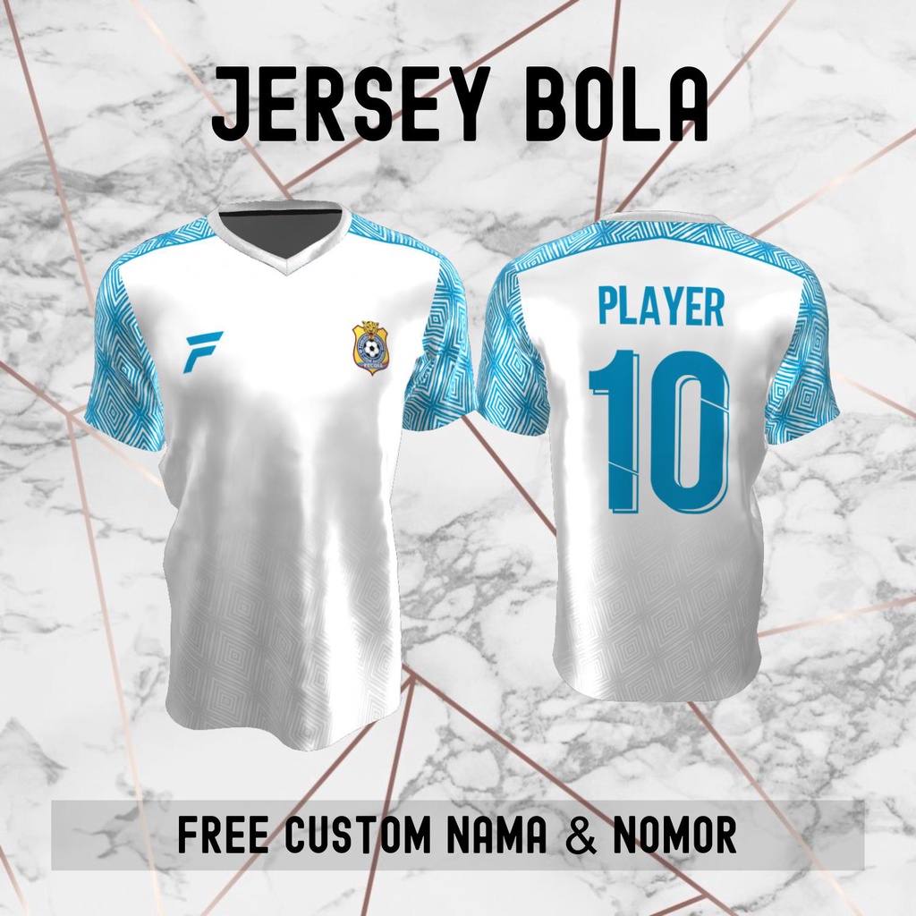 Jersey Kongo Timnas Negara Bola Baju Kaos Custom Nama dan Nomor Punggung - 271