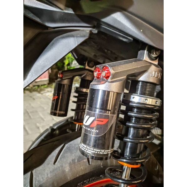 Shockbreaker double wp tabung sepasang 280 320 340mm bebek matic nmax pcx aerox rxking supra tiger gl cb nouvo jupz vega dll