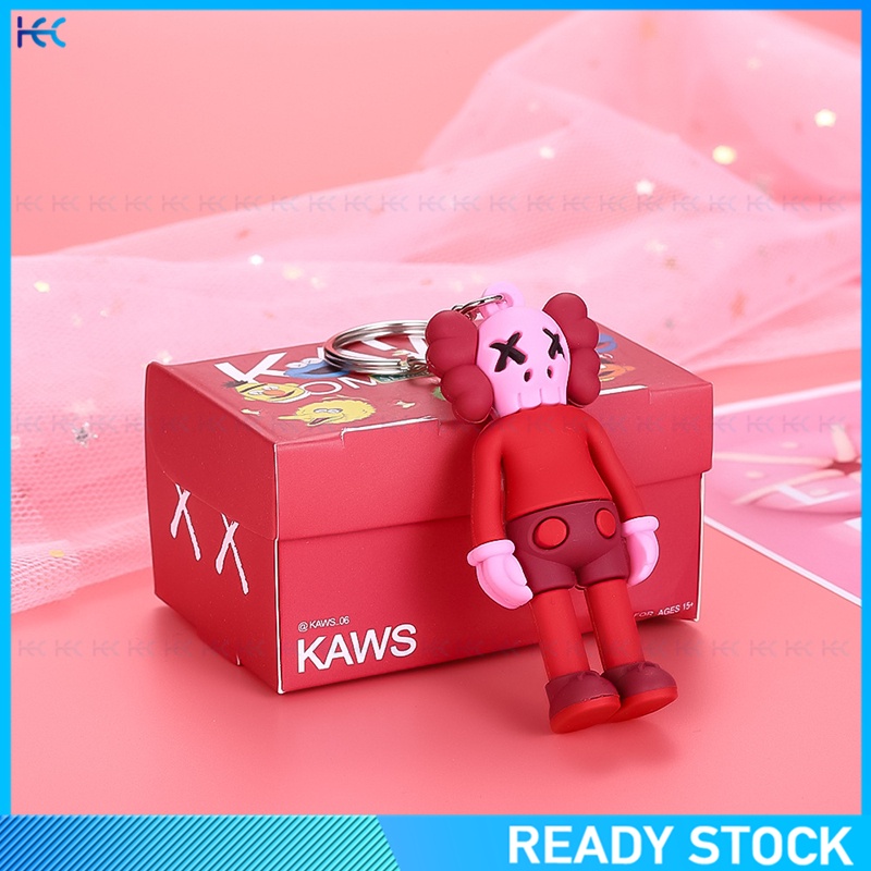 Gantungan Kunci Desain Kartun Kaws