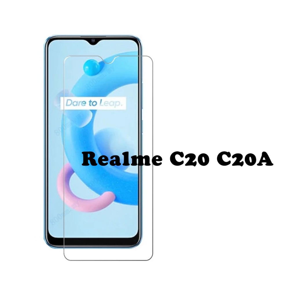 KOREAN Tempered Glass Realme C20 C20A 6.5 inchi Anti Gores Kaca Screen Guard 9H 2.5D 0.3mm