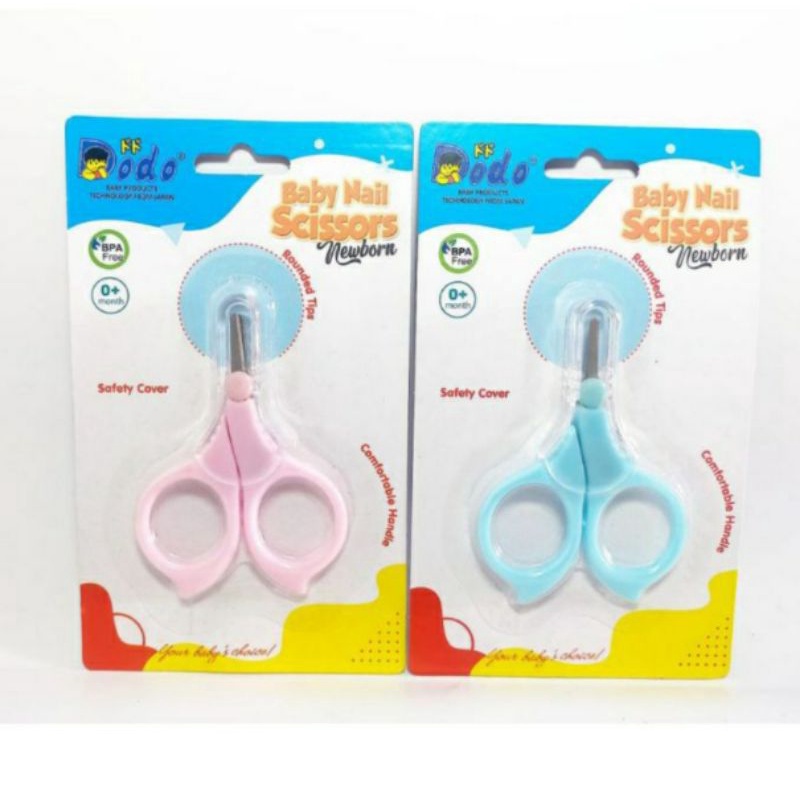 2 in 1 Manicure Set Baby Nail Newborn Dodo 0+m Gunting Newborn | Gunting Kuku Bayi Baru Lahir