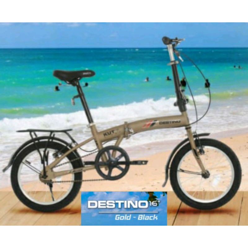 Sepeda Lipat Destino 16 inch Single Speed