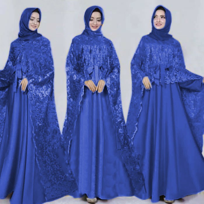 HOPYLOVY - Gamis Saten Maxi Anindya