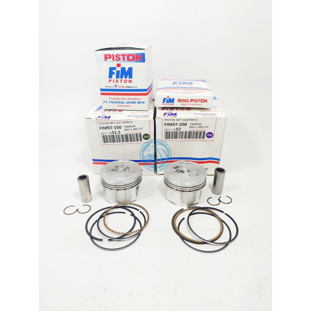 PISTON KIT MIO J MIO GT MIO SOUL GT FIM97 FIM 97 PIN 13