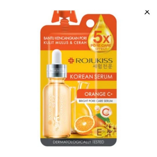 ⭐ BAGUS ⭐ ROJUKISS SERUM 8ML  | Vit C Jeju Lotus Tea Tree Eggplant