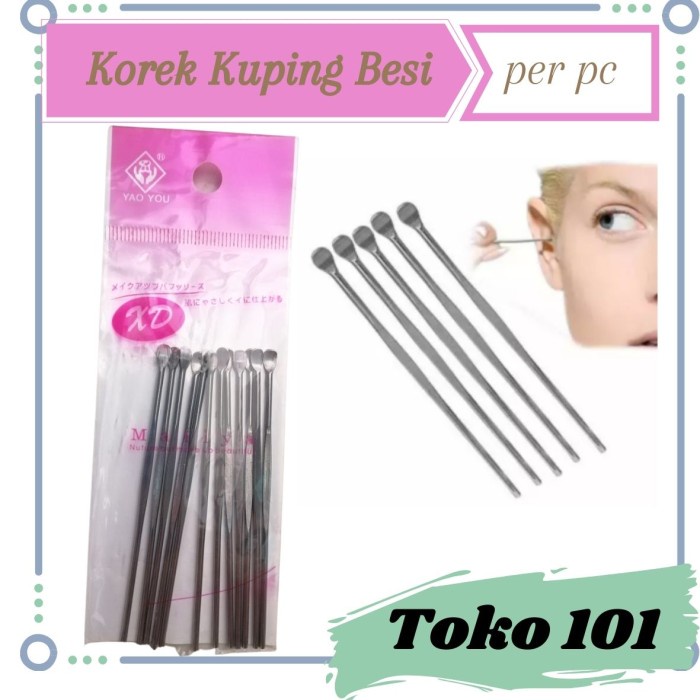 Korek Kuping Besi | Pembersih Telinga Besi