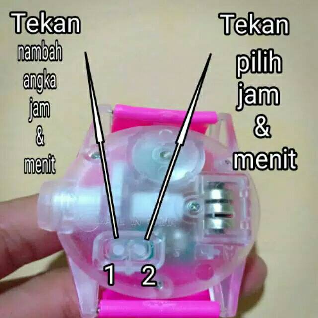 √BAYAR DITEMPAT√ Jam Tangan Anak Proyektor Lampu Laser Melodi Karakter Terbaru LOL