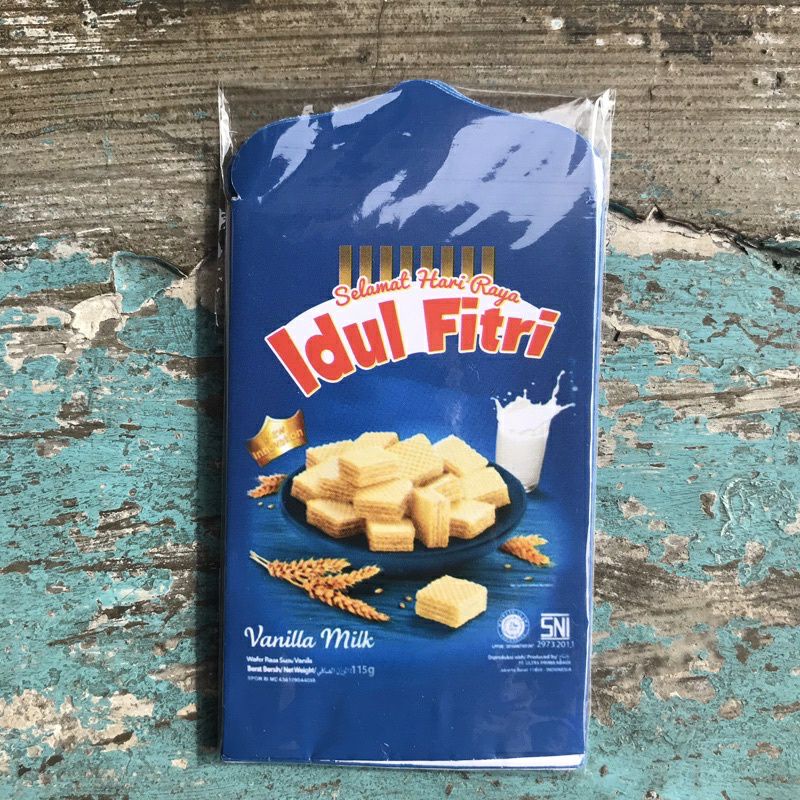 

Amplop Lebaran Snack Tanggo Biru