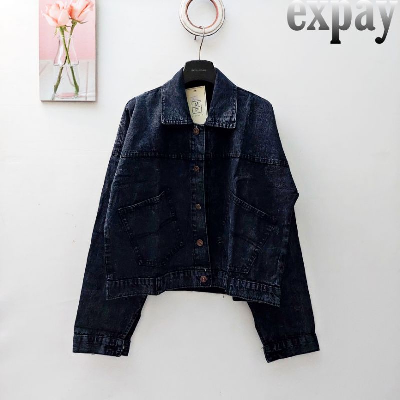 Jaket Jeans Wanita Oversize Brelet ORIGINAL by PM