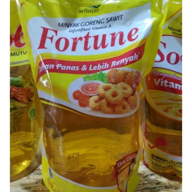 

Minyak Goreng Fortune Kemasan 2 Liter