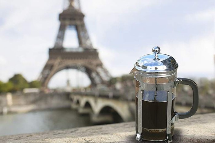 French Press 600ml Tebal Coffee Plunger / Saringan Kopi / Saringan Teh