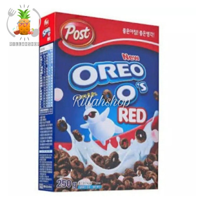 

Post Cereal - Oreo O's RED Marshmallow Strawberry 250g (Non Halal)