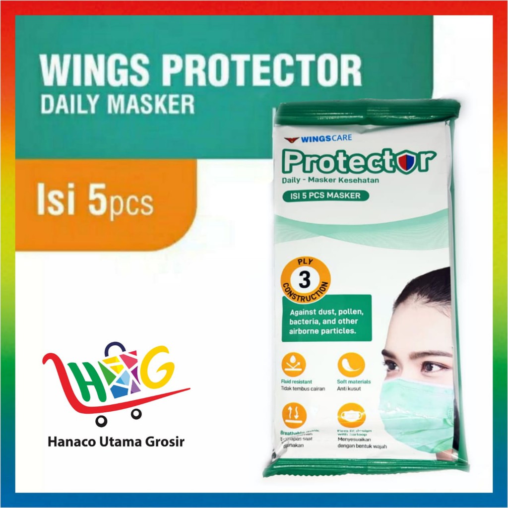 Wingscare Masker Protector isi 5