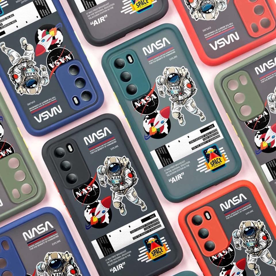 ((TERMURAH)) Case Choice Motif NASA REALME 3 3 PRO 5 5i 7 8 8 PRO Soft Case Aero Bumper Kesing