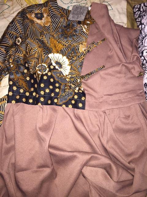 Best Seller Jumbo Tunik Batik Wanita Seragam Terlaris Atasan Dolby Dobby