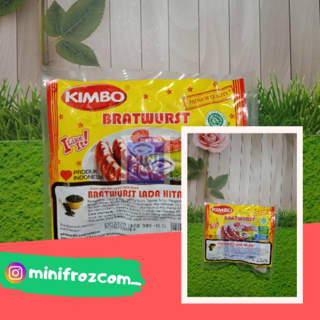 

KIMBO BRATWRUST LADA HITAM
