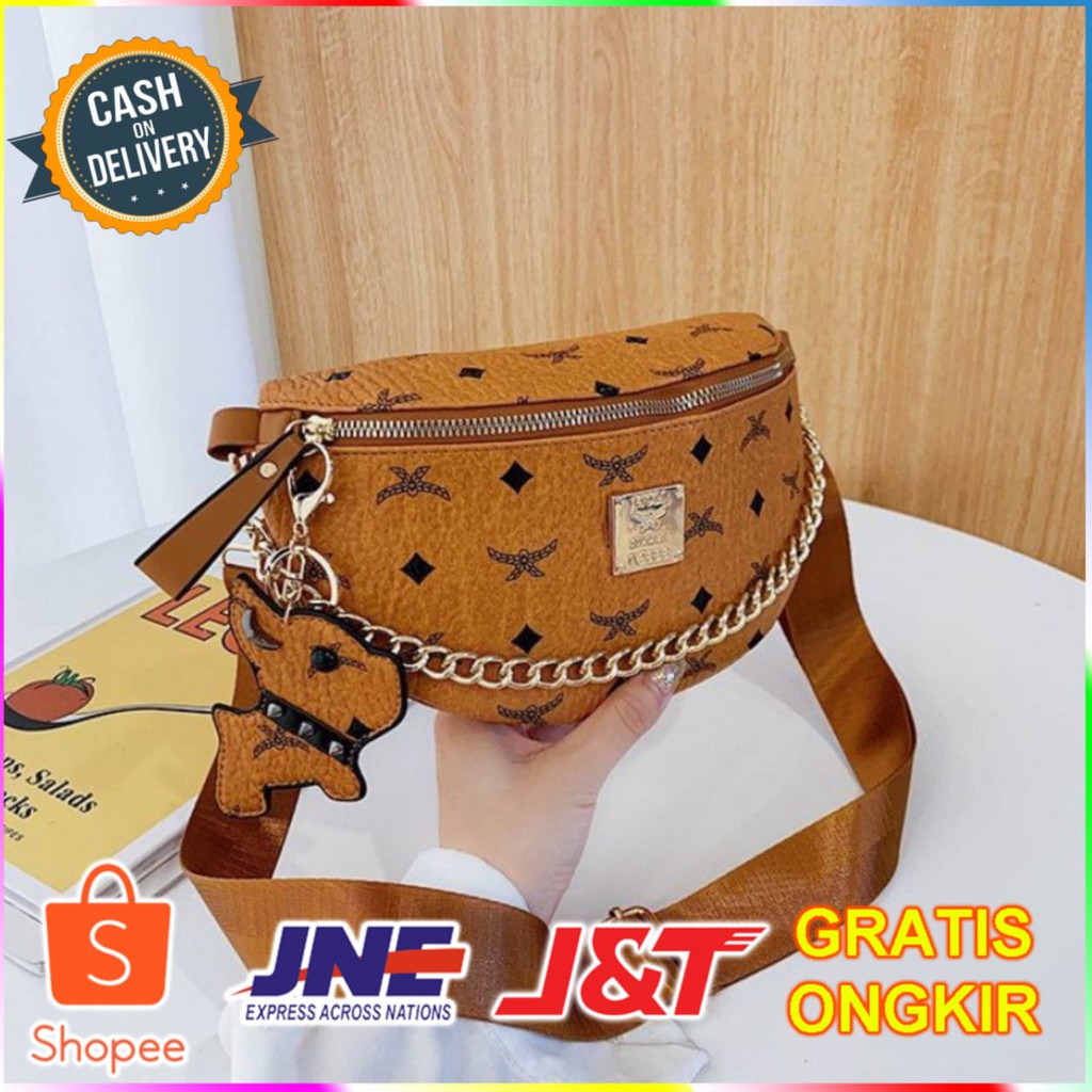 TAS WANITA WAISTBAG IMPORT MURAH L1271/TAS WANITA JAKARTAKEKINIAN/TAS WANITA IMPORT PREMIUM