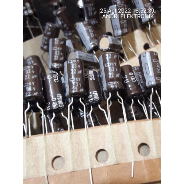 50 Pcs ELCO 22uf/50v ELCO 22/50V  ELCO 22mf/50V