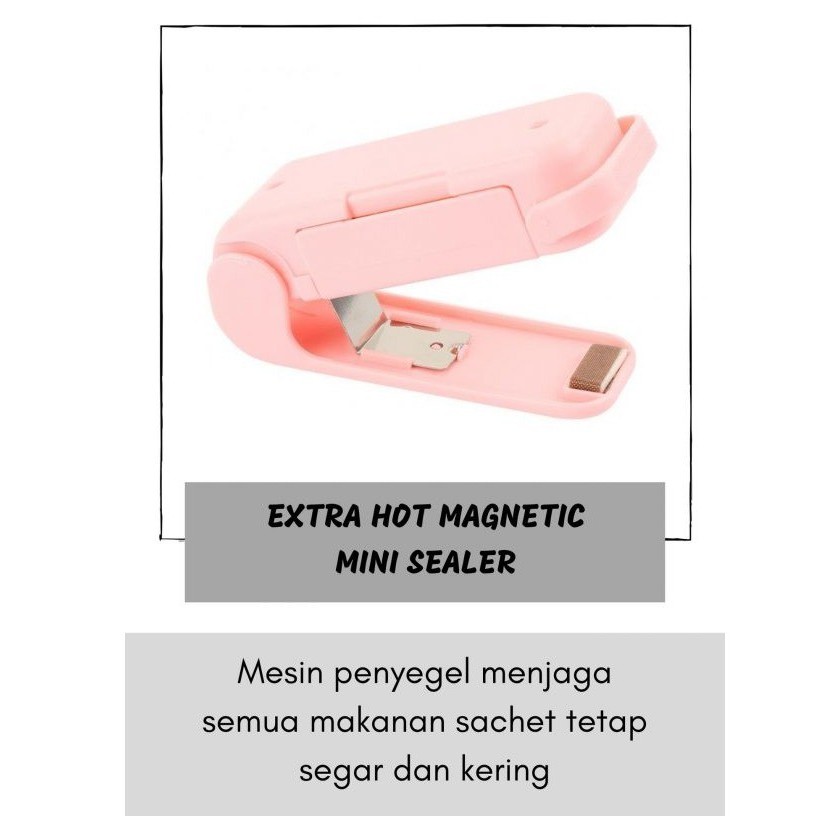 Beli 1 Dapat 2 Extra Hot Magnetic Mini Sealer