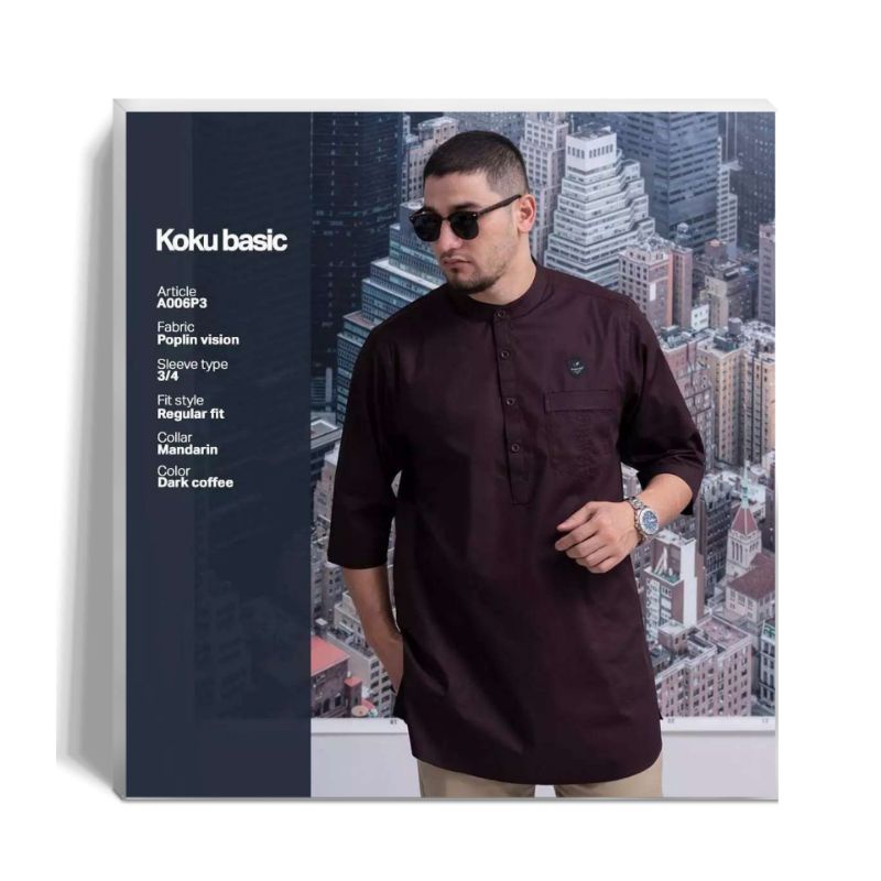 Koko Kurta Basic 3/4 Samase